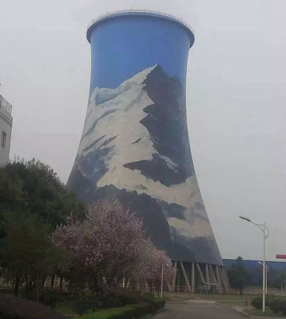 美化冷却塔