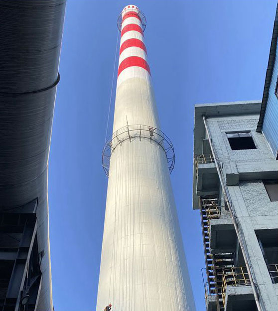 烟囱刷航标色环