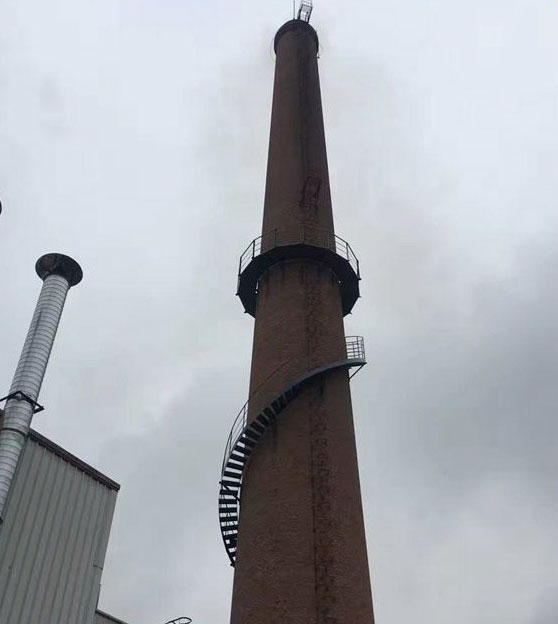 烟囱安装爬梯平台