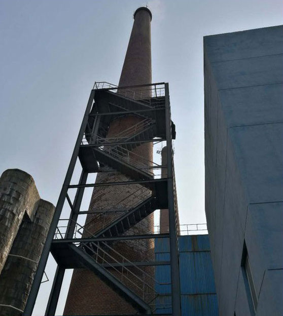 烟囱安装折梯平台