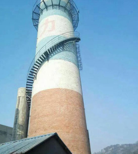 烟囱安装转梯