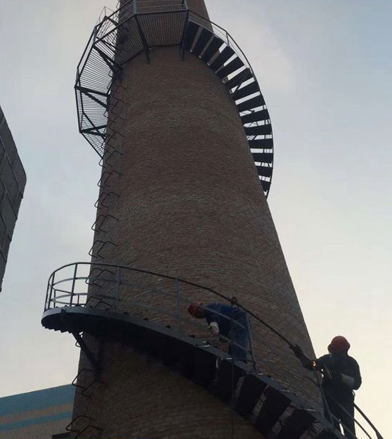 烟囱安装转梯平台